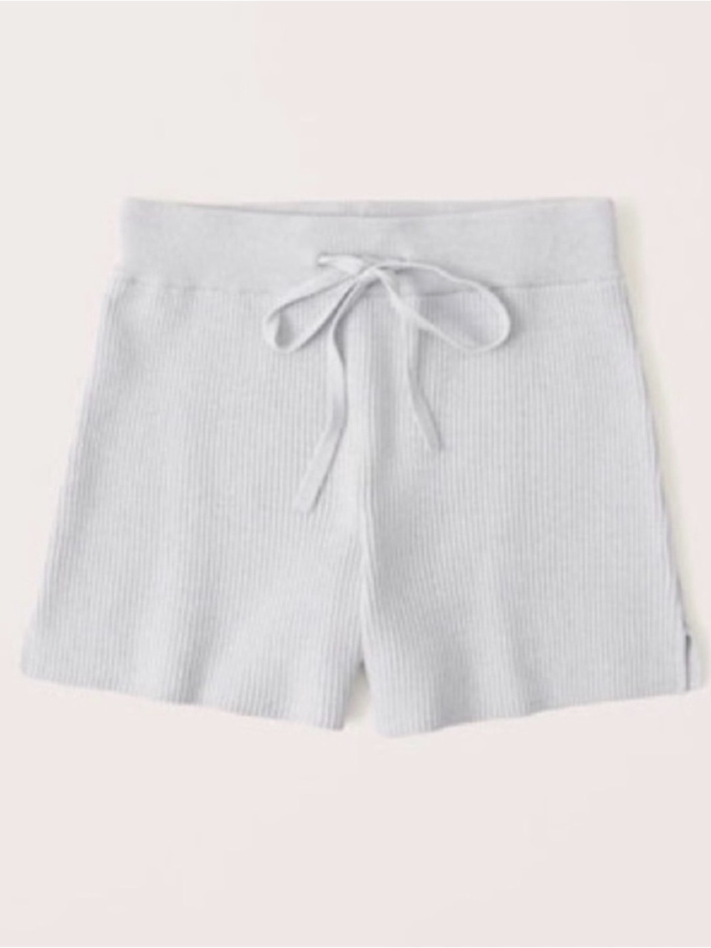 Abercrombie Sweater Lounge Shorts Grey